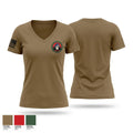 MILITARY AFFAIRS 39519698 Women's Short Sleeve V-neck Shirt - 1