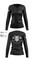148th E.S.T. 42983044 Women's Long Sleeve V-neck Shirt - 1