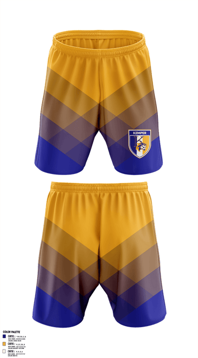 Kemper County High School 92295445 Athletic Shorts With Pockets - 41