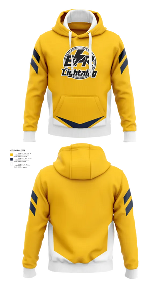 Hoodie, BPR Lightning, Baseball, Teamtime, Team time, sublimation, custom sports apparel, team uniforms, spirit wear, spiritwear, sports uniforms, custom shirts, team store, custom team store, fundraiser sports, apparel fundraiser