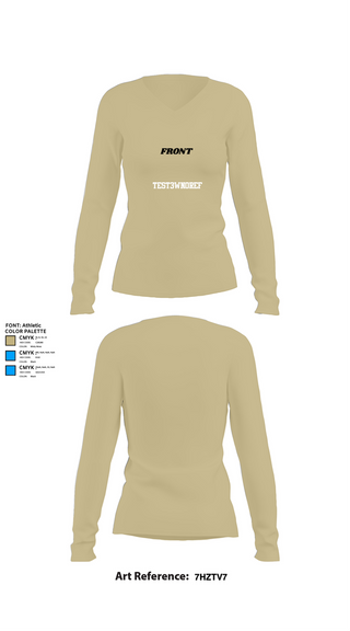 Womens Long Sleeve Vneck Shirt, Test3wNoRef, , Teamtime, Team time, sublimation, custom sports apparel, team uniforms, spirit wear, spiritwear, sports uniforms, custom shirts, team store, custom team store, fundraiser sports, apparel fundraiser