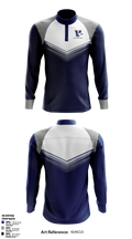 Vista Junior Eagles 88108764 Quarter Zip Jacket - 1