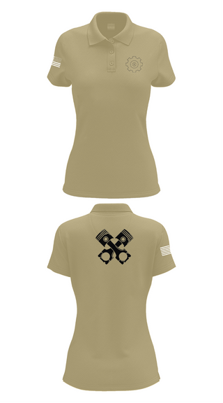 Womens Short Sleeve Performance Polo, ENGINEMEN, , Teamtime, Team time, sublimation, custom sports apparel, team uniforms, spirit wear, spiritwear, sports uniforms, custom shirts, team store, custom team store, fundraiser sports, apparel fundraiser