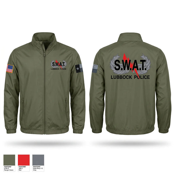 Windbreaker, Lubbock SWAT, Police, Teamtime, Team time, sublimation, custom sports apparel, team uniforms, spirit wear, spiritwear, sports uniforms, custom shirts, team store, custom team store, fundraiser sports, apparel fundraiser