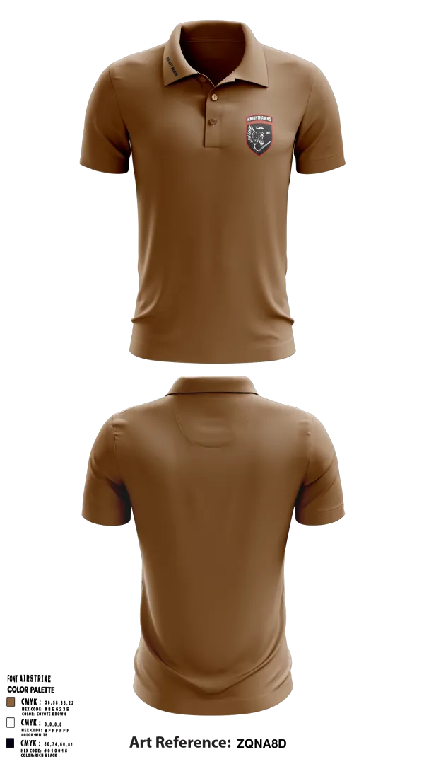 Short Sleeve Performance Polo, 2-10 AHB Knighthawks, Spirit Store, Teamtime, Team time, sublimation, custom sports apparel, team uniforms, spirit wear, spiritwear, sports uniforms, custom shirts, team store, custom team store, fundraiser sports, apparel fundraiser