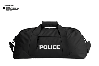 Duffle Bag, POLICE, Police, Teamtime, Team time, sublimation, custom sports apparel, team uniforms, spirit wear, spiritwear, sports uniforms, custom shirts, team store, custom team store, fundraiser sports, apparel fundraiser