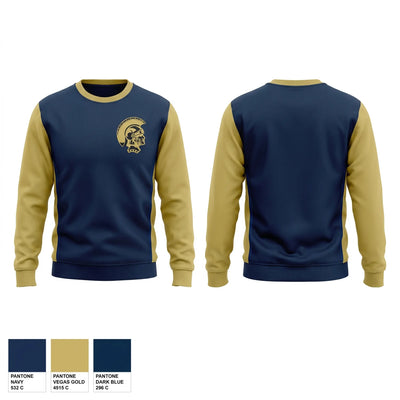 Brentwood Spartans 58291474 Crew Neck Sweatshirt - 1