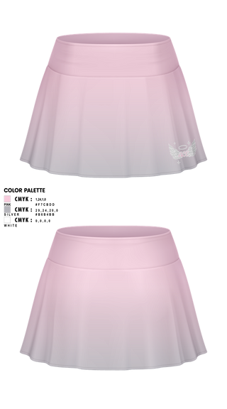 Skort, ACE Angel CHEER Elite, Cheer, Teamtime, Team time, sublimation, custom sports apparel, team uniforms, spirit wear, spiritwear, sports uniforms, custom shirts, team store, custom team store, fundraiser sports, apparel fundraiser