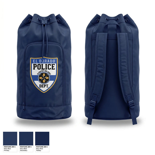 Gear Bag, El dorado Police Department, Police, Teamtime, Team time, sublimation, custom sports apparel, team uniforms, spirit wear, spiritwear, sports uniforms, custom shirts, team store, custom team store, fundraiser sports, apparel fundraiser