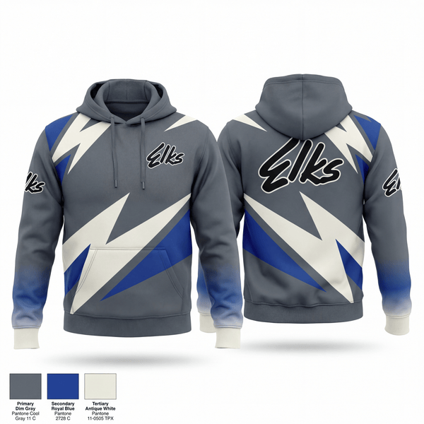 Zip Hoodie, Vermont Elks Association, , Teamtime, Team time, sublimation, custom sports apparel, team uniforms, spirit wear, spiritwear, sports uniforms, custom shirts, team store, custom team store, fundraiser sports, apparel fundraiser
