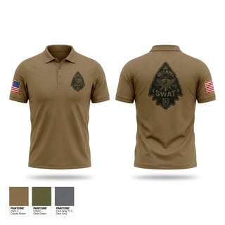 Short Sleeve Performance Polo, Wetumpka SWAT, Police, Teamtime, Team time, sublimation, custom sports apparel, team uniforms, spirit wear, spiritwear, sports uniforms, custom shirts, team store, custom team store, fundraiser sports, apparel fundraiser