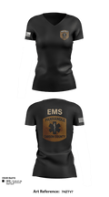 Panhandle EMS 92749562 Women's Short Sleeve V-neck Shirt - 2