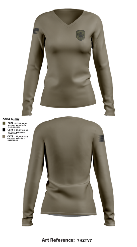 Womens Long Sleeve Vneck Shirt, team name, Police, Teamtime, Team time, sublimation, custom sports apparel, team uniforms, spirit wear, spiritwear, sports uniforms, custom shirts, team store, custom team store, fundraiser sports, apparel fundraiser