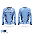 Logan Martin Riverhawks Women's Long Sleeve V-neck Shirt - 1