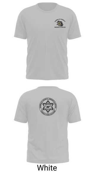 Old School Cotton Feel Shirt, Isabella County Sheriff's Office, Police, Teamtime, Team time, sublimation, custom sports apparel, team uniforms, spirit wear, spiritwear, sports uniforms, custom shirts, team store, custom team store, fundraiser sports, apparel fundraiser