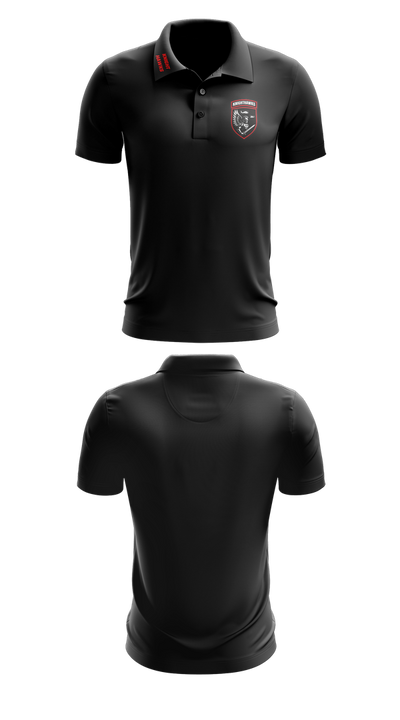 2-10 AHB Knighthawks 14380811 Short Sleeve Performance Polo - 50