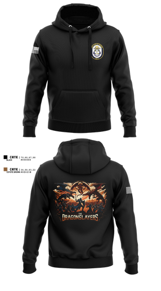 Hoodie, USS CAPE ST. GEORGE, , Teamtime, Team time, sublimation, custom sports apparel, team uniforms, spirit wear, spiritwear, sports uniforms, custom shirts, team store, custom team store, fundraiser sports, apparel fundraiser
