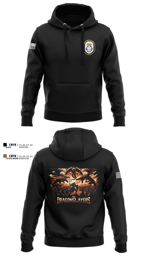 Hoodie, USS CAPE ST. GEORGE, , Teamtime, Team time, sublimation, custom sports apparel, team uniforms, spirit wear, spiritwear, sports uniforms, custom shirts, team store, custom team store, fundraiser sports, apparel fundraiser