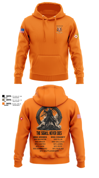 Hoodie, Senior Leaders Course FY26-009, Army, Teamtime, Team time, sublimation, custom sports apparel, team uniforms, spirit wear, spiritwear, sports uniforms, custom shirts, team store, custom team store, fundraiser sports, apparel fundraiser