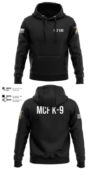 Hoodie, MCF K-9, Police, Teamtime, Team time, sublimation, custom sports apparel, team uniforms, spirit wear, spiritwear, sports uniforms, custom shirts, team store, custom team store, fundraiser sports, apparel fundraiser