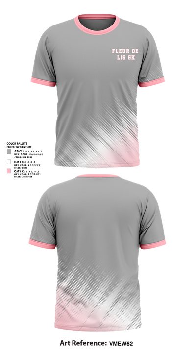 Fleur de Lis GK 35360512 Short Sleeve Performance Shirt - 1