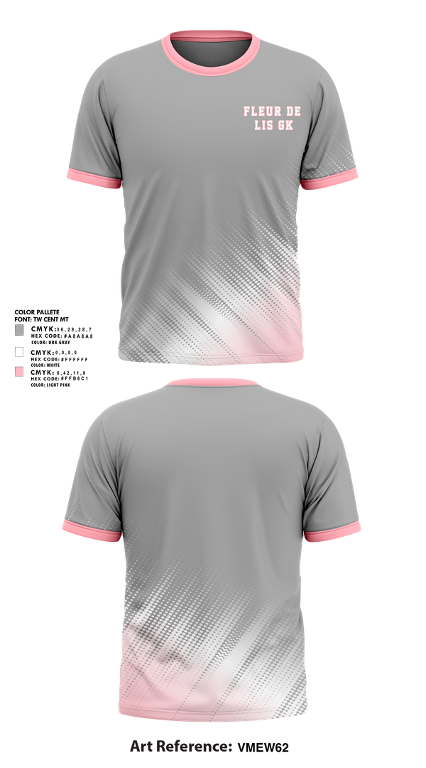 Fleur de Lis GK 35360512 Short Sleeve Performance Shirt - 1