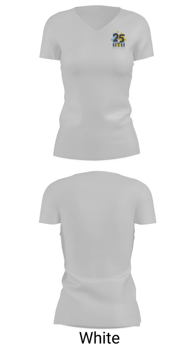 High Tech High - Chula Vista Tennis 81859085 Women's Short Sleeve V-neck Shirt - 19