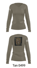 EOD TEU 2 8497237 Women's Long Sleeve V-neck Shirt - 11