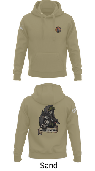 Hoodie, HHC 2-135th AVN REG, , Teamtime, Team time, sublimation, custom sports apparel, team uniforms, spirit wear, spiritwear, sports uniforms, custom shirts, team store, custom team store, fundraiser sports, apparel fundraiser