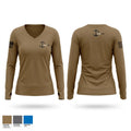 482 Security Forces Women's Long Sleeve V-neck Shirt - 1