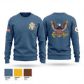 Christiana high school NJROTC 12502937 Crew Neck Sweatshirt - 1