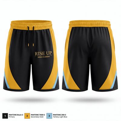 Rise Up Dance Academy 59257030 Athletic Shorts With Pockets - 1