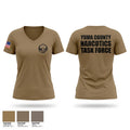 Yuma County Narcotics Task Force Women's Short Sleeve V-neck Shirt - 1