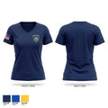 New York State Courts Women's Short Sleeve V-neck Shirt - 1