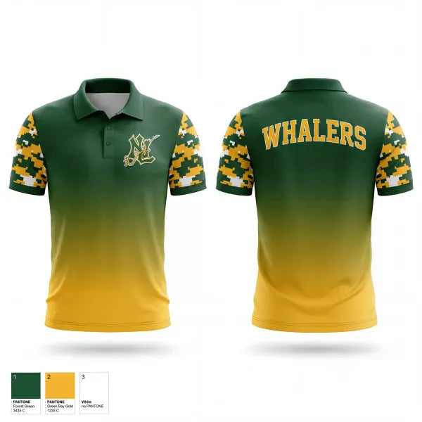 Short Sleeve Performance Polo, Whalers, Wrestling, Teamtime, Team time, sublimation, custom sports apparel, team uniforms, spirit wear, spiritwear, sports uniforms, custom shirts, team store, custom team store, fundraiser sports, apparel fundraiser