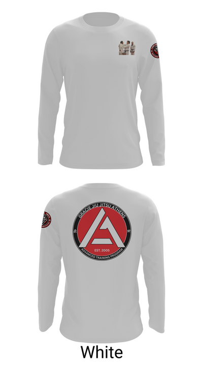 Gracie JiuJitsu Athens 70978792 Long Sleeve Performance Shirt 7