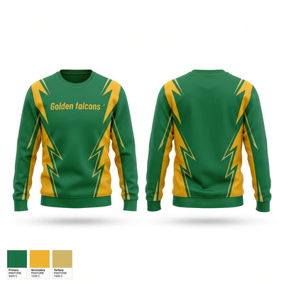 Golden falcons Crew Neck Sweatshirt - 2