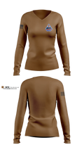 Clark County Sheriffs Office Women's Long Sleeve V-neck Shirt - 5