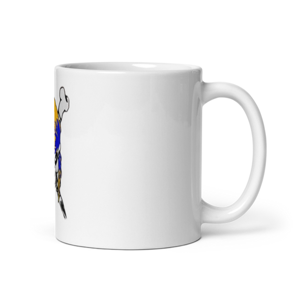 Moapa Valley High School Softball 26366075 White Glossy Mug - Medium