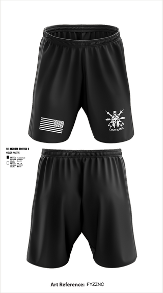 Athletic Shorts With Pockets, Charlie Co, Army, Teamtime, Team time, sublimation, custom sports apparel, team uniforms, spirit wear, spiritwear, sports uniforms, custom shirts, team store, custom team store, fundraiser sports, apparel fundraiser