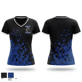 Womens Short Sleeve Vneck Shirt, Carolina Spartans, Softball, Teamtime, Team time, sublimation, custom sports apparel, team uniforms, spirit wear, spiritwear, sports uniforms, custom shirts, team store, custom team store, fundraiser sports, apparel fundraiser