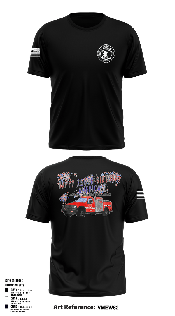 Lander rural fire 46360140 Old School Cotton Feel Shirt - 10