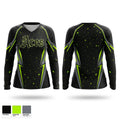 Cosmo Aces Women's Long Sleeve V-neck Shirt - 1