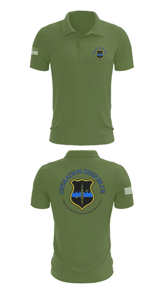 Short Sleeve Performance Polo, Operation Deep Blue, , Teamtime, Team time, sublimation, custom sports apparel, team uniforms, spirit wear, spiritwear, sports uniforms, custom shirts, team store, custom team store, fundraiser sports, apparel fundraiser