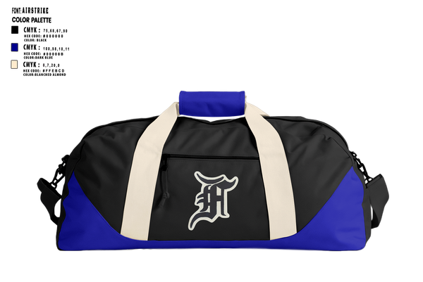 Duffle Bag, The ruthless footballers, , Teamtime, Team time, sublimation, custom sports apparel, team uniforms, spirit wear, spiritwear, sports uniforms, custom shirts, team store, custom team store, fundraiser sports, apparel fundraiser
