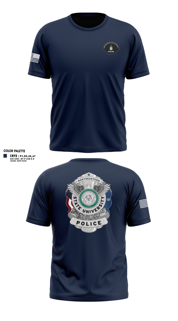 NSU PD Old School Cotton Feel Shirt - 11
