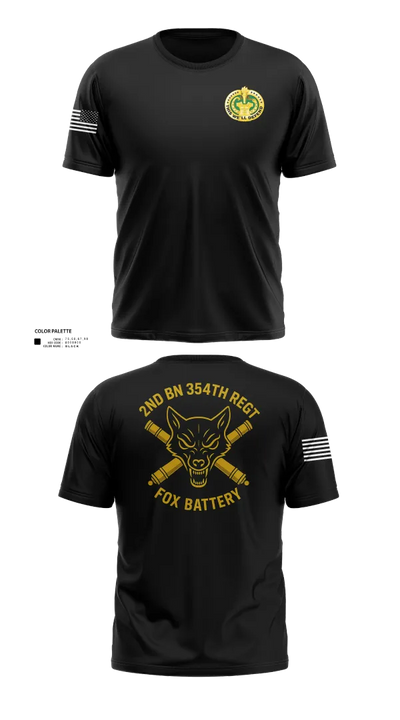 2ND BN 354 REGT 8230851 Old School Cotton Feel Shirt - 120
