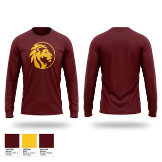 Long Sleeve Performance Shirt, Lions, Men's Basketball, Teamtime, Team time, sublimation, custom sports apparel, team uniforms, spirit wear, spiritwear, sports uniforms, custom shirts, team store, custom team store, fundraiser sports, apparel fundraiser