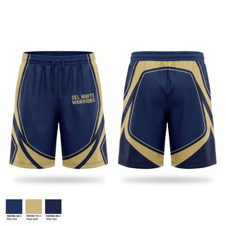 Athletic Shorts With Pockets, Del Norte Warriors, Baseball, Teamtime, Team time, sublimation, custom sports apparel, team uniforms, spirit wear, spiritwear, sports uniforms, custom shirts, team store, custom team store, fundraiser sports, apparel fundraiser