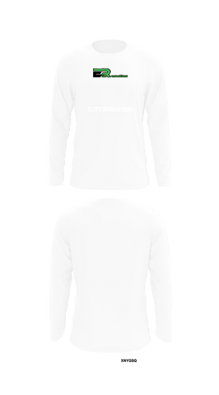 Long Sleeve Performance Shirt, Elite Renovations, , Teamtime, Team time, sublimation, custom sports apparel, team uniforms, spirit wear, spiritwear, sports uniforms, custom shirts, team store, custom team store, fundraiser sports, apparel fundraiser